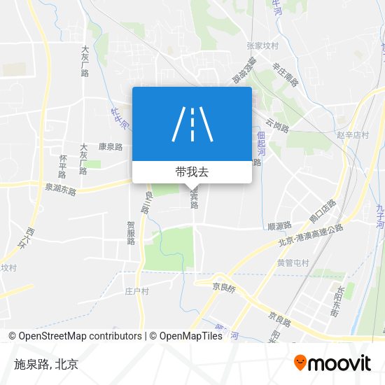 施泉路地图