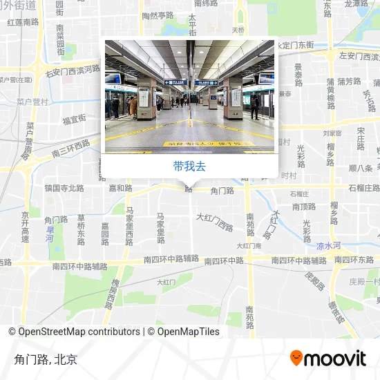 角门路地图