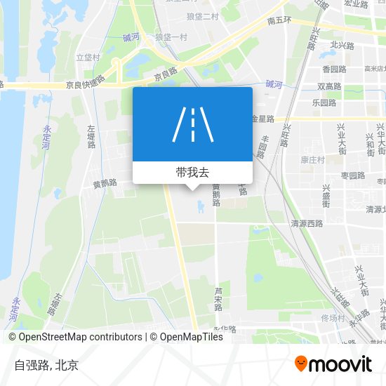 自强路地图