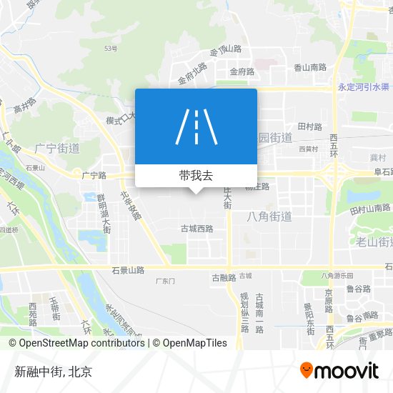 新融中街地图