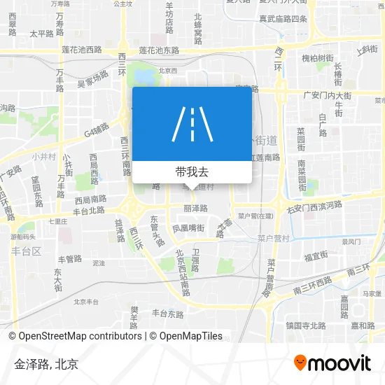 金泽路地图