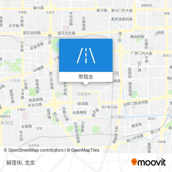 丽莲街地图