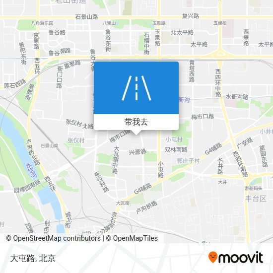 大屯路地图