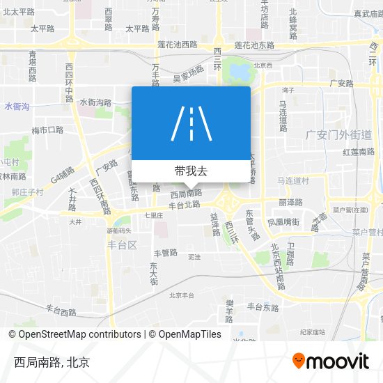 西局南路地图