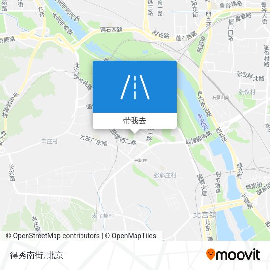 得秀南街地图