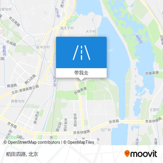 稻田四路地图