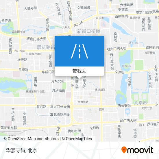 华嘉寺街地图