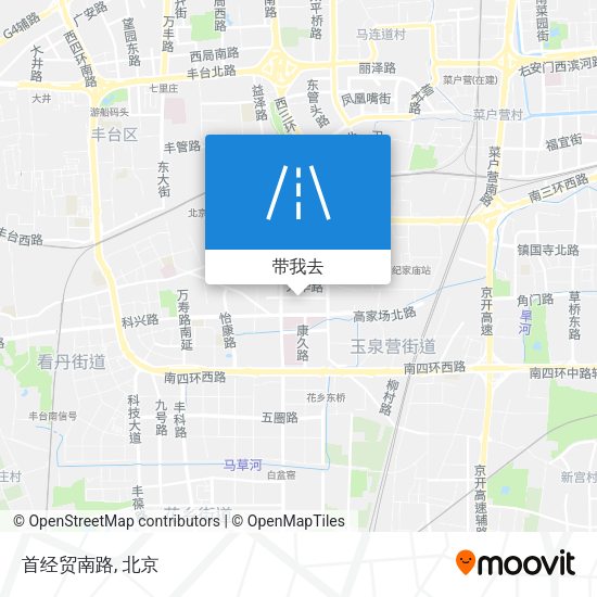 首经贸南路地图