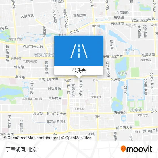 丁章胡同地图
