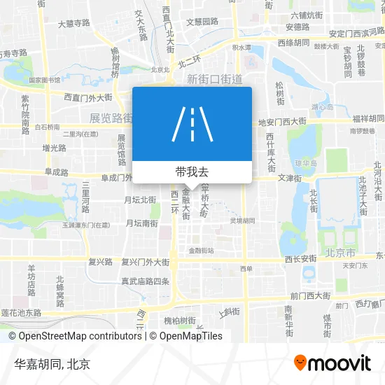 华嘉胡同地图