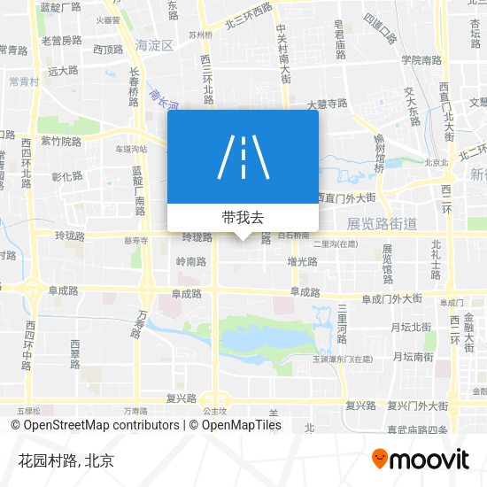 花园村路地图