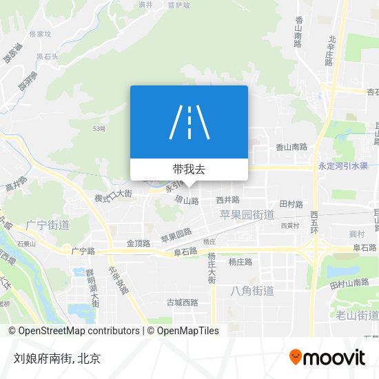 刘娘府南街地图