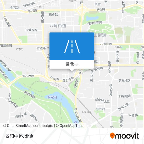 景阳中路地图