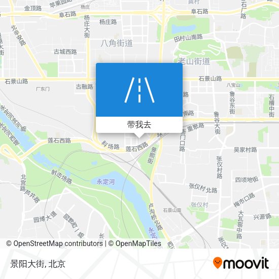 景阳大街地图