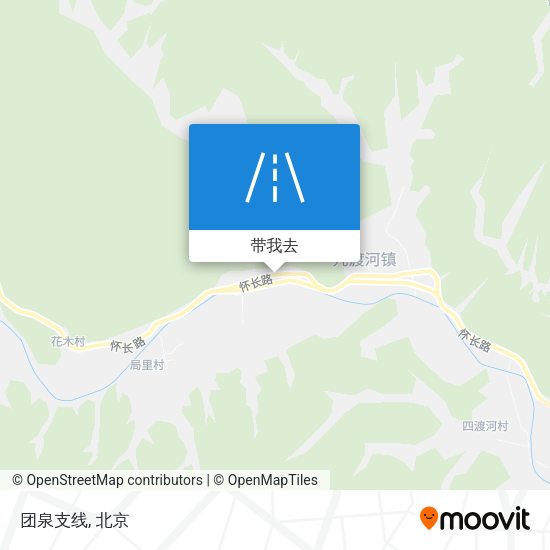 团泉支线地图