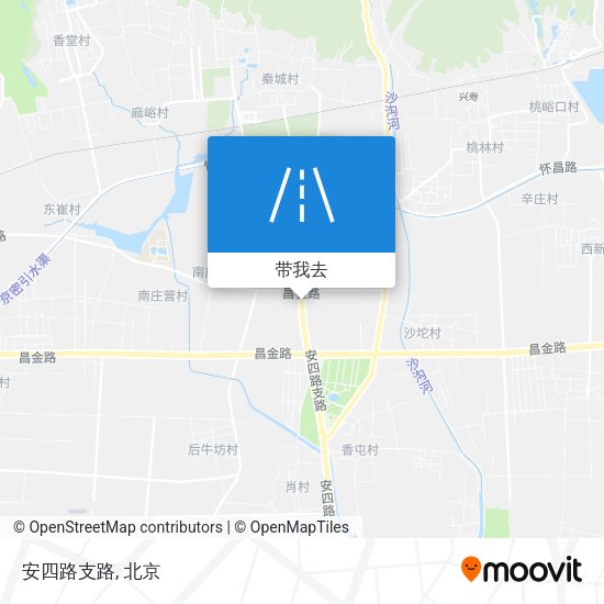 安四路支路地图