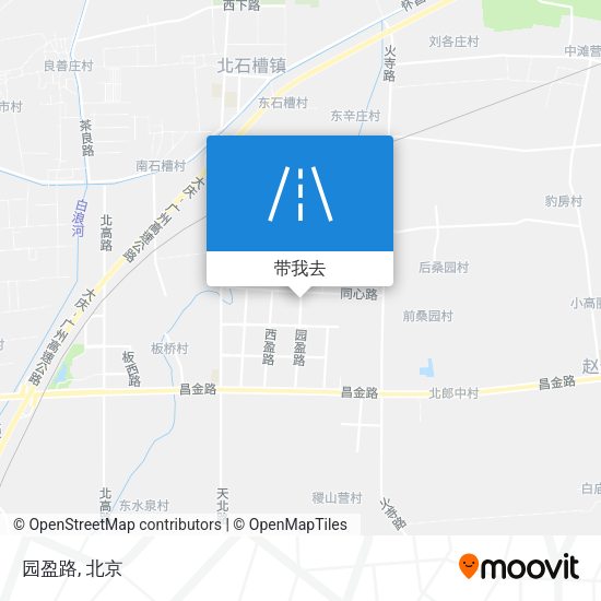 园盈路地图
