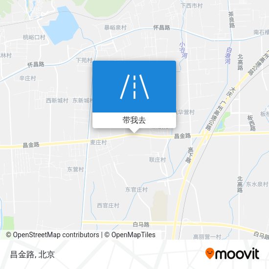 昌金路地图