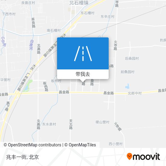 兆丰一街地图
