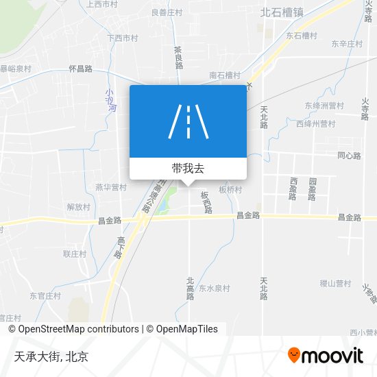 天承大街地图