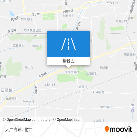 大广高速地图