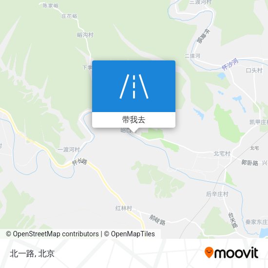 北一路地图