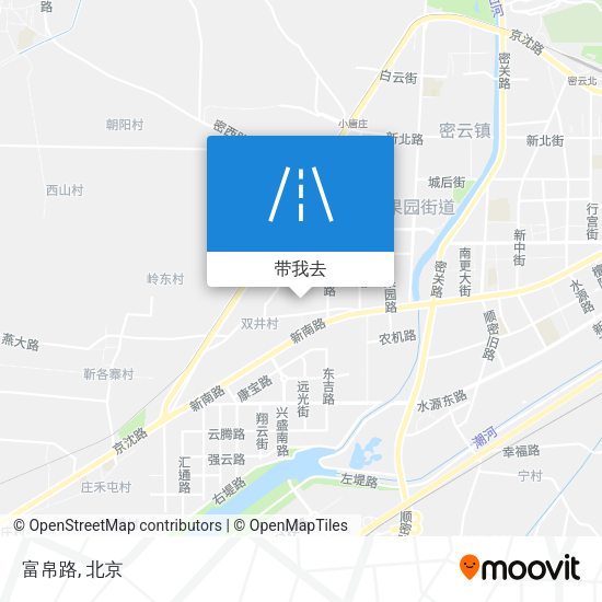 富帛路地图
