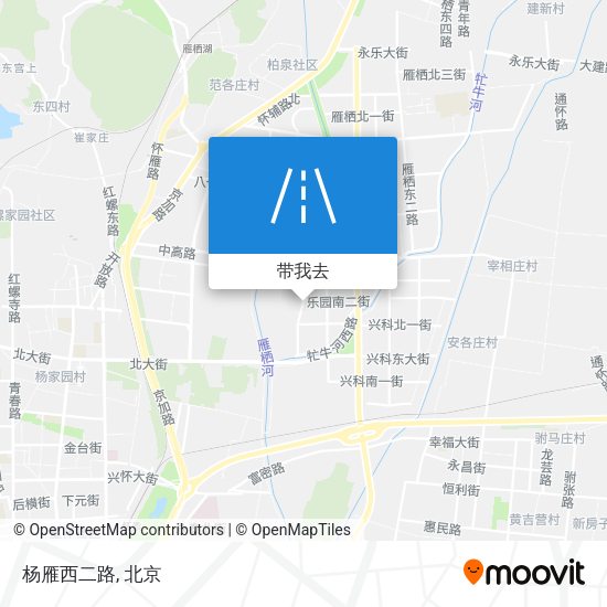 杨雁西二路地图
