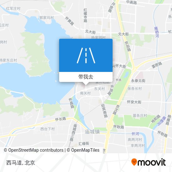 西马道地图