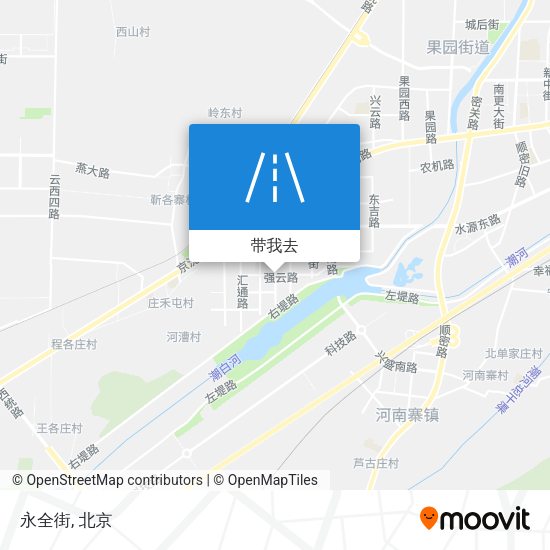永全街地图