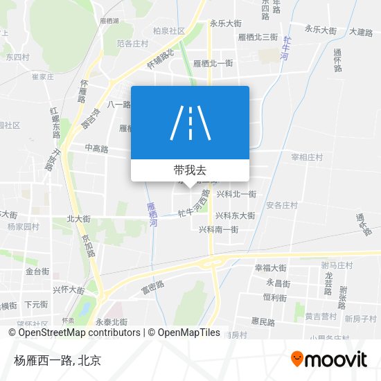 杨雁西一路地图