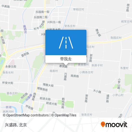 兴盛路地图