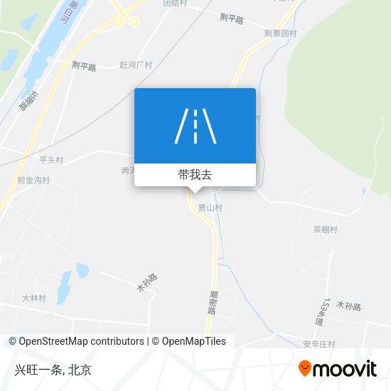 兴旺一条地图