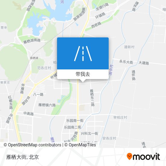 雁栖大街地图
