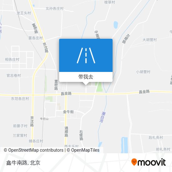 鑫牛南路地图