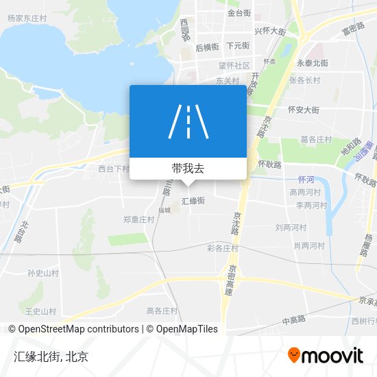 汇缘北街地图