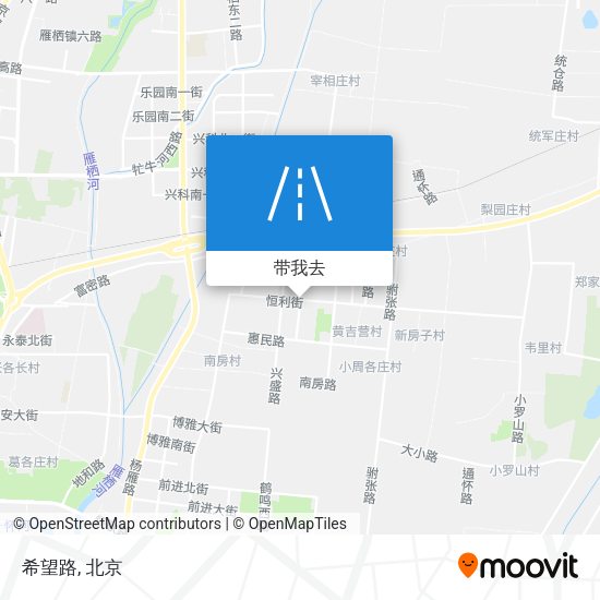 希望路地图
