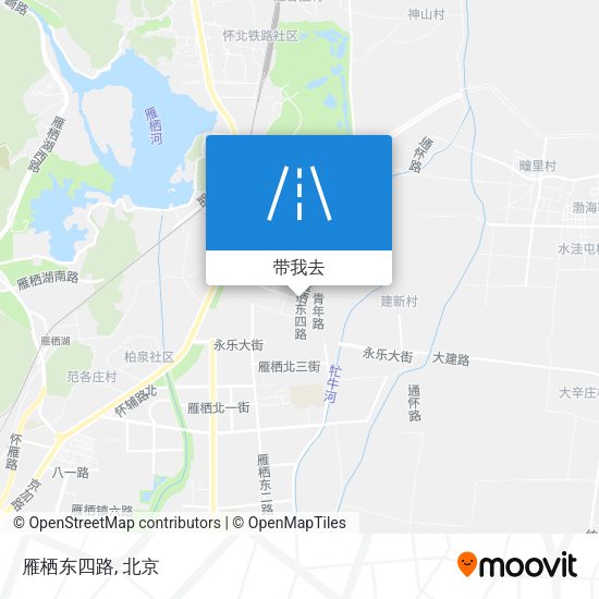 雁栖东四路地图