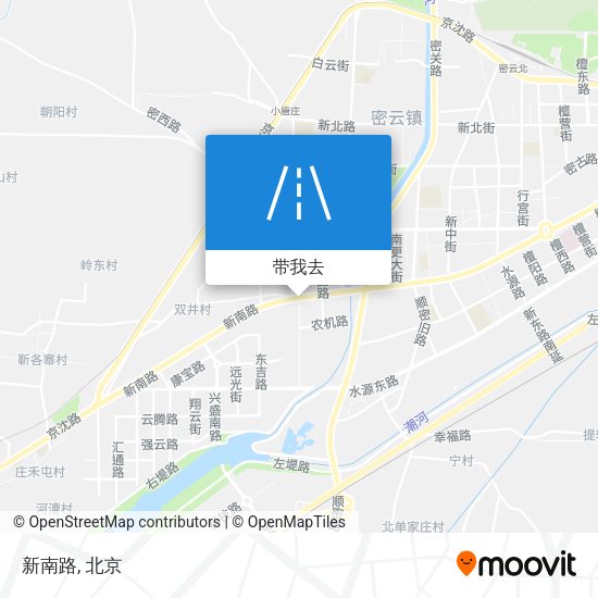 新南路地图