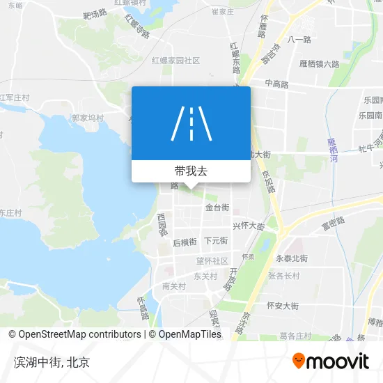 滨湖中街地图