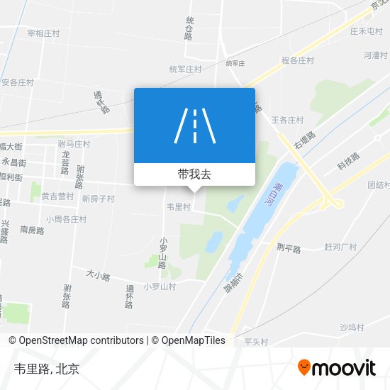 韦里路地图