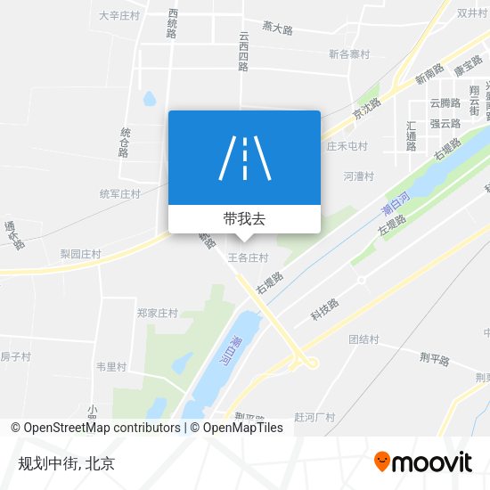 规划中街地图