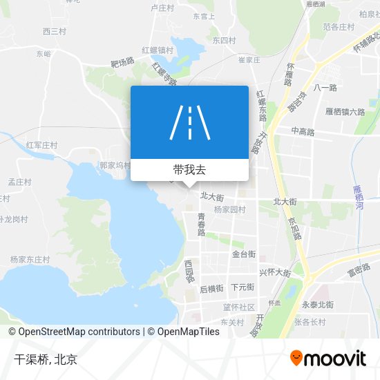 干渠桥地图