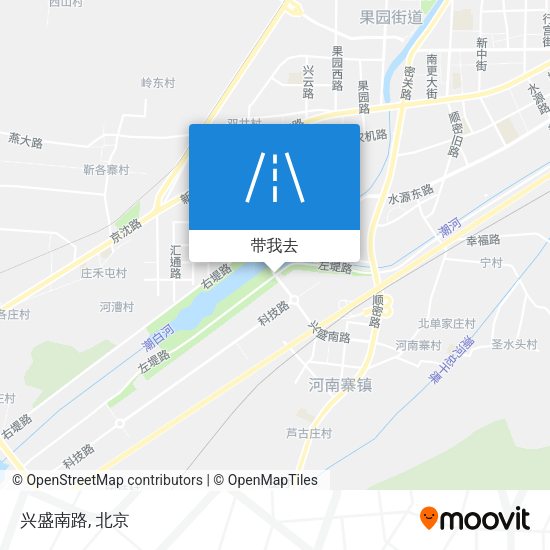 兴盛南路地图
