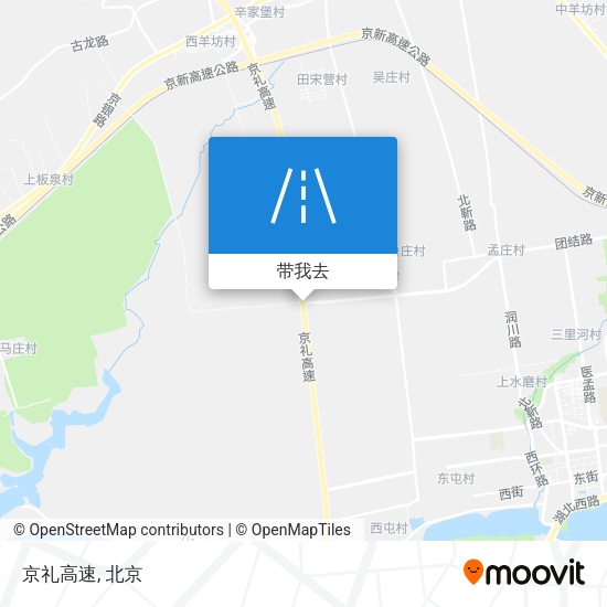 京礼高速地图