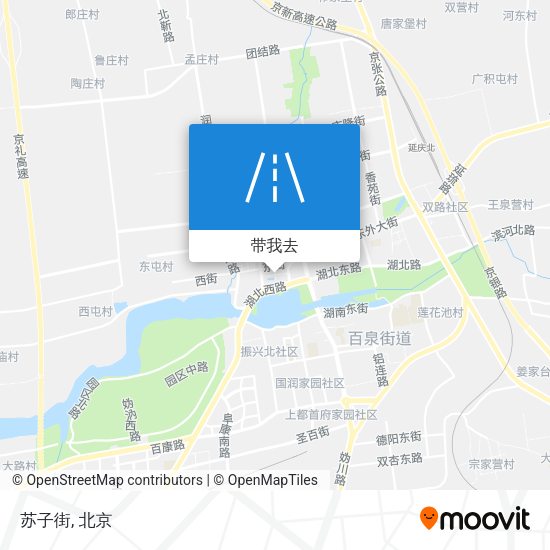 苏子街地图