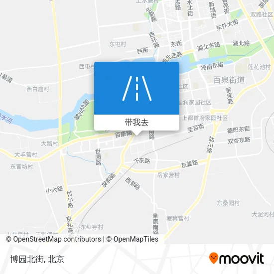 博园北街地图