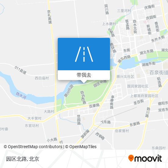 园区北路地图