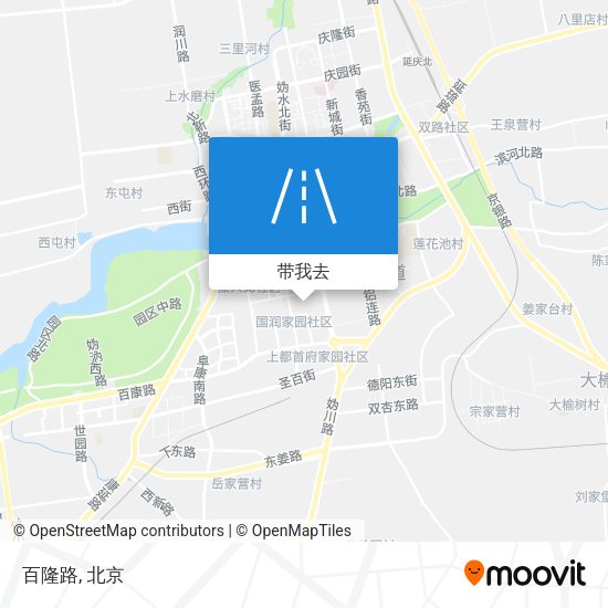 百隆路地图