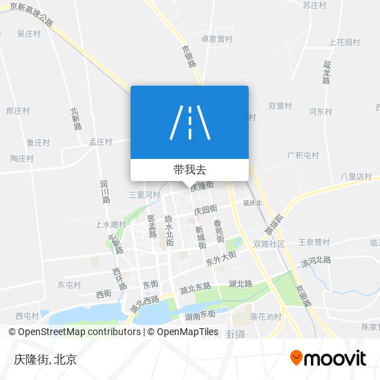 庆隆街地图